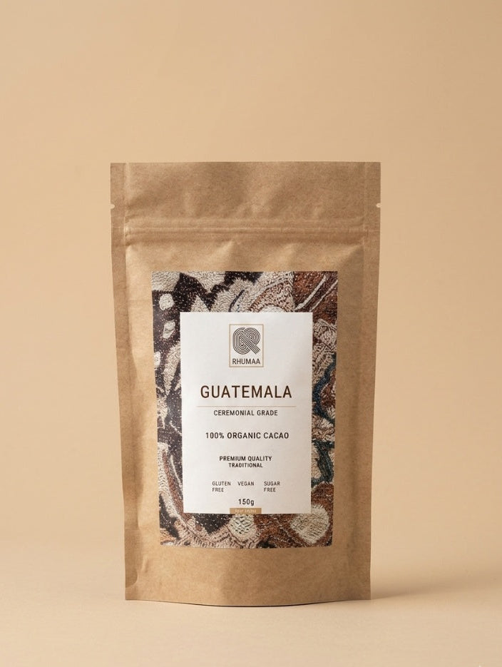 Guatemala CEREMONIAL GRADE COLD-PRESSED CACAO (150g)