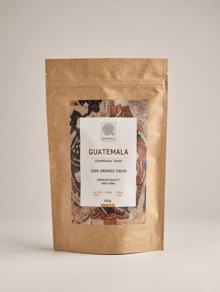 Guatemala CEREMONIAL GRADE COLD-PRESSED CACAO (400g)