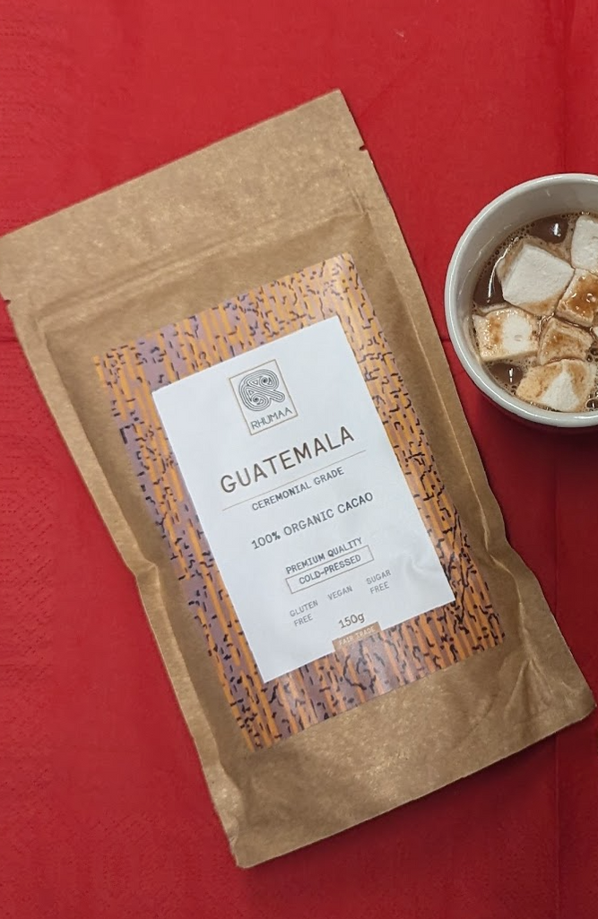 Guatemala CEREMONIAL GRADE COLD-PRESSED CACAO (150g)