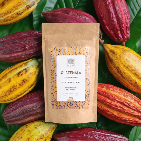 Guatemala CEREMONIAL GRADE COLD-PRESSED CACAO (150g)